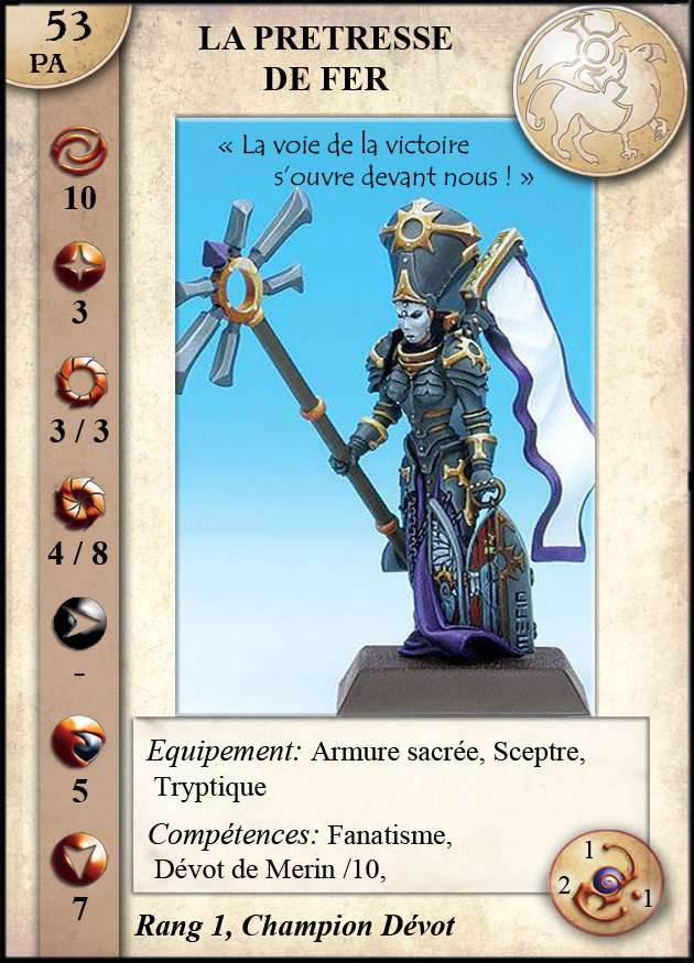 La Prêtresse de Fer